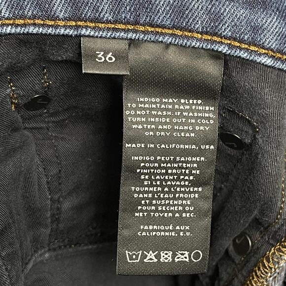 J Brand Mick Jeans Indigo 36 Straight Leg Denim Medium Wash Casual Capsule - Picture 5 of 16